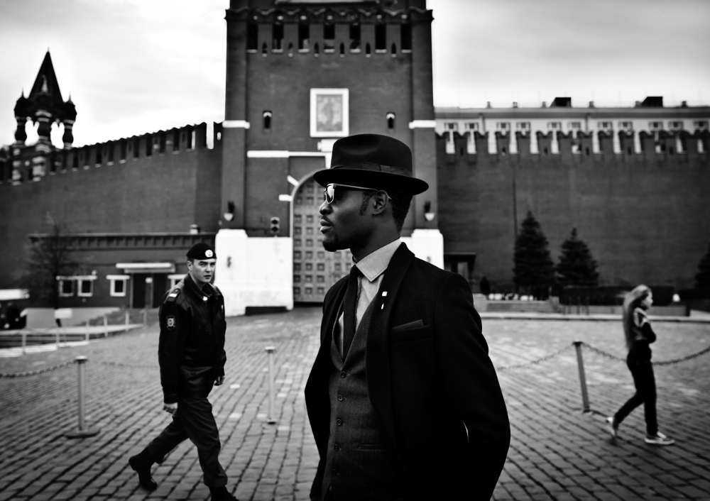 Stranger in Moscow, Red Square by Arteh Odjidja 