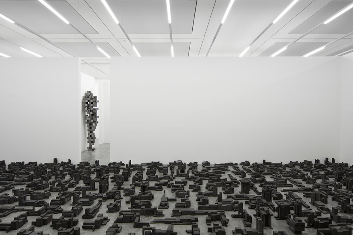 'Fit' by Antony Gormley, White Cube Bermondsey