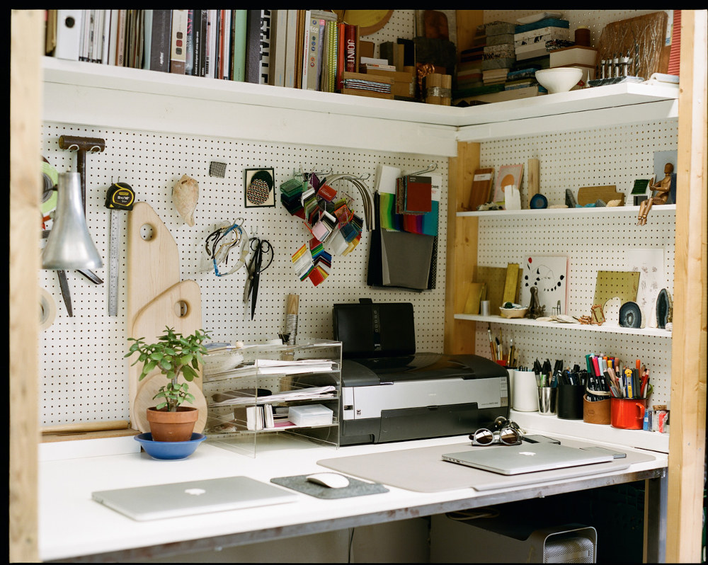 Inside the duo's studio, Blackhorse Workshop – photography Pani Paul