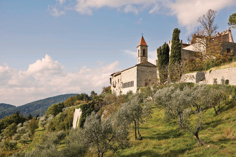 The Castello di Nipozzano, built over 1000 years ago as a defensive  fortress and sitting in the heart of the Chianti Rufina area, is now home to the production of some of Italy’s finest wines