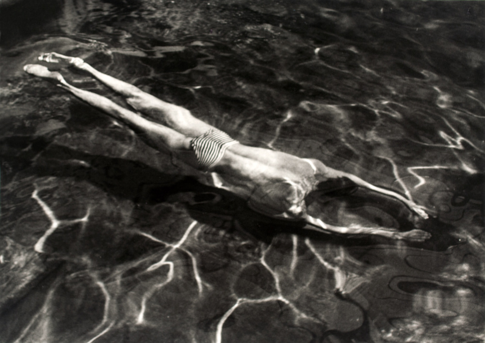 André Kertész Underwater Swimmer, Esztergom, Hungary, 30 June 