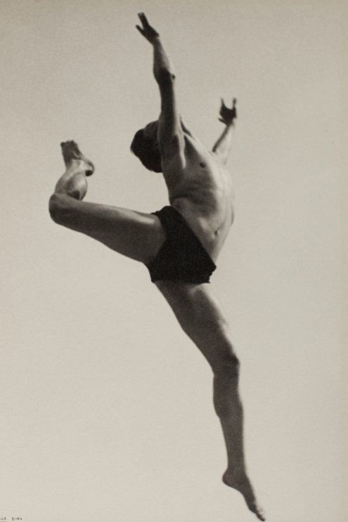 Ilse Bing Dancer, Willem van Loon, Paris 1932 Photograph, gelatin silver print on paper 276 x 184 mm The Sir Elton John Photography Collection © The Estate of Ilse Bing 