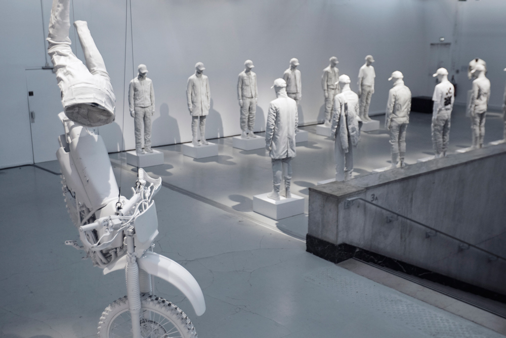 G-Star Raw Research II presentation  Shown at Palais de Tokyo during Paris Fashion Week Aitor Throup 