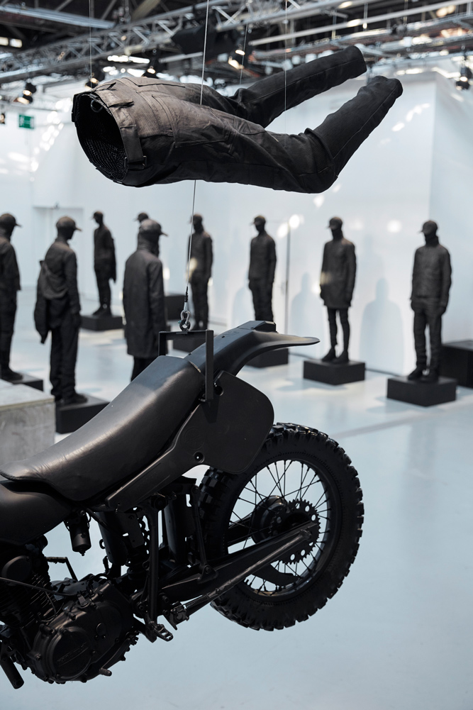 G-Star Raw Research II presentation  Shown at Palais de Tokyo during Paris Fashion Week Aitor Throup 