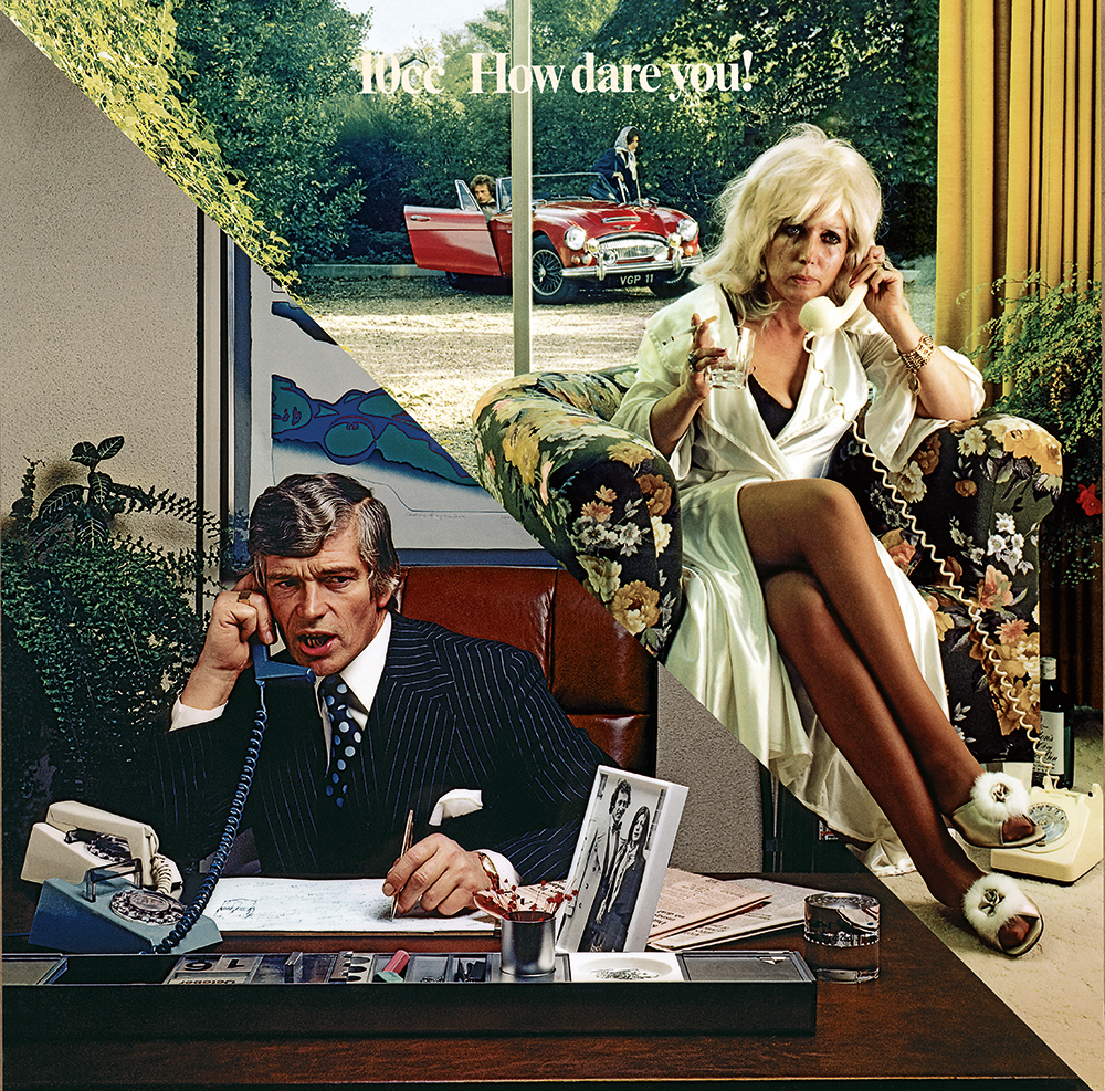 10cc, How Dare You! 1976 - Cover design: Hipgnosis/G. Hardie - Photography: A. Powell © 2017 Hipgnosis Ltd