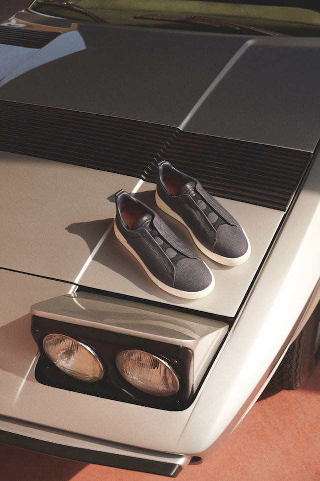 Ermenegildo Zegna's Triple Stitch sneakers are this season's must-have