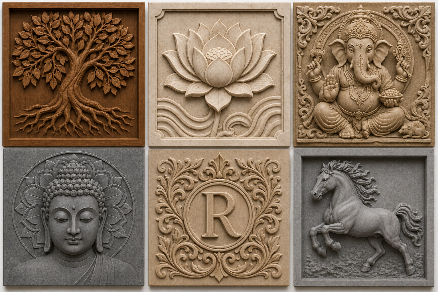 3D Engraving & Carving — Sarvamidam Artcraft