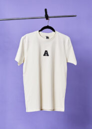 Studio A T-shirt: Ecru