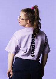 Studio A t-shirt: Lilac image #1