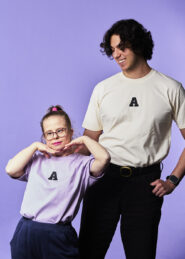 Studio A t-shirt: Lilac image #2
