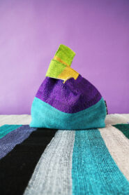 Handwoven Clutch Bag: Vivid image #1