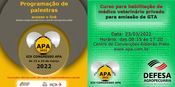 O XIX Congresso de Ovos já está com as inscrições abertas