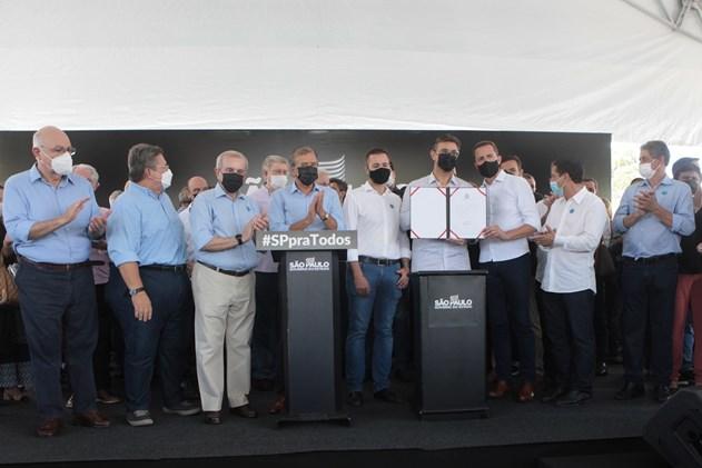 Vice-governador e Secretário Itamar Borges realizam anúncios em benefício do Agro para 111 municípios, em São José do Rio Preto
