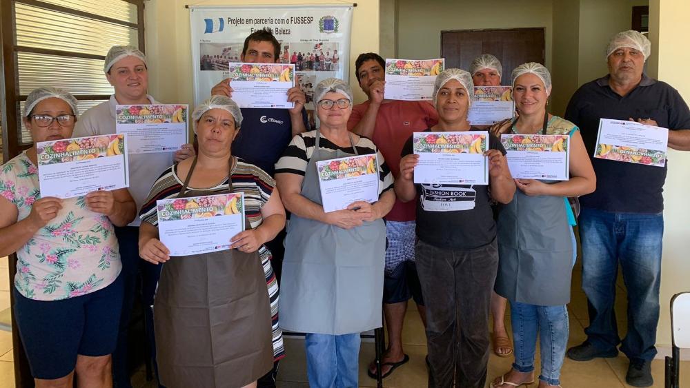Municípios de Tejupá e Arandu recebem a capacitação do Cozinhalimento