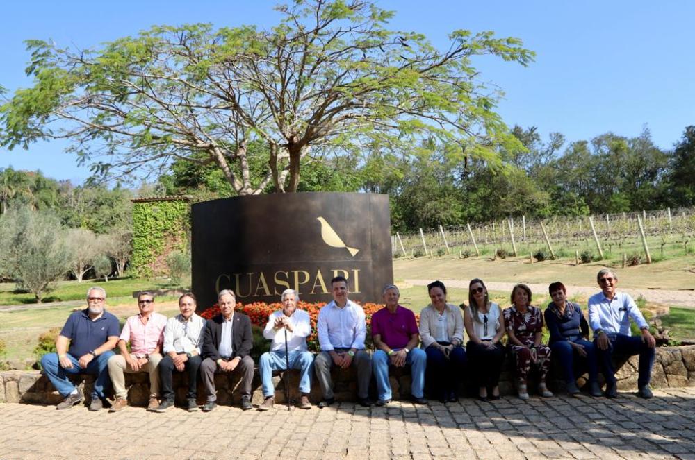 Secretaria de Agricultura e Abastecimento de SP visita Vinícola Guaspari