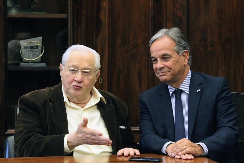 Secretaria de Agricultura e Abastecimento recebe Boris Casoy