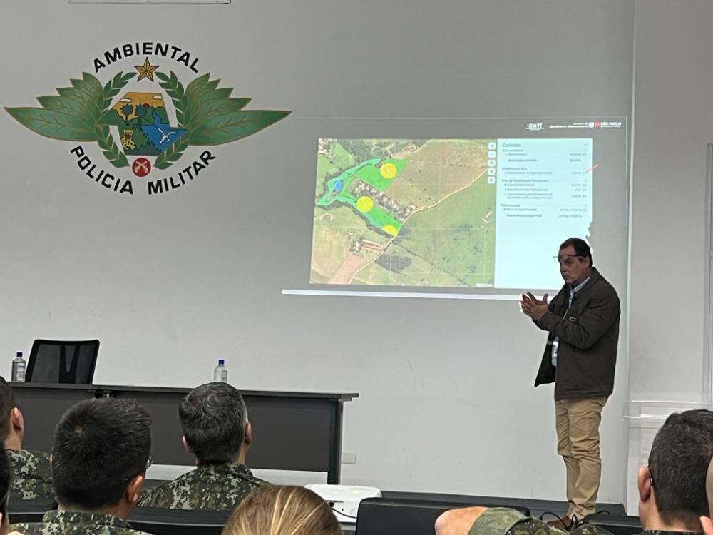 Secretaria de Agricultura apresenta importância do CAR para Polícia Militar Ambiental