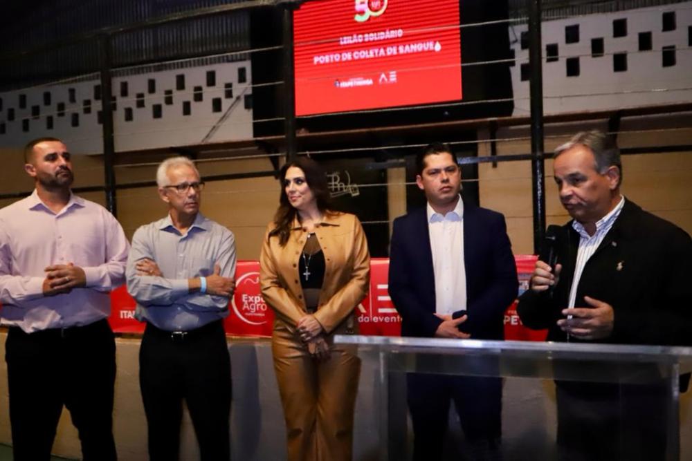 Secretaria participa da abertura da 50ª edição da Expoagro, em Itapetininga