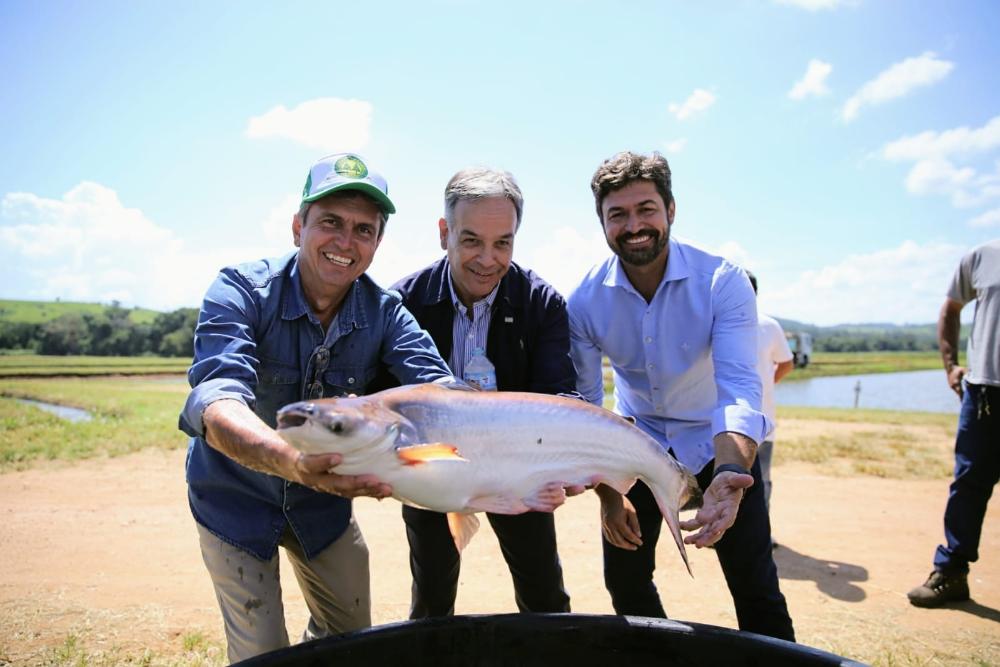 Linha de crédito disponibilizada pela Secretaria de Agricultura beneficia criadores de peixe e dinamiza o comércio de Mococa