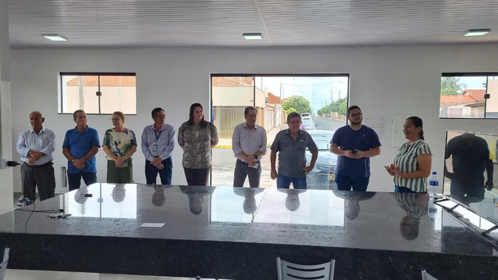 Em Guzolândia, Adriano Quercia representa o Secretário de Agricultura em inauguração do Cozinhalimento