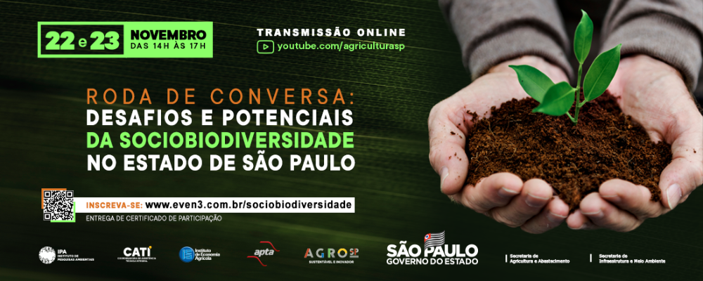 Instituto de Economia Agrícola promove roda de conversa sobre sociobiodiversidade