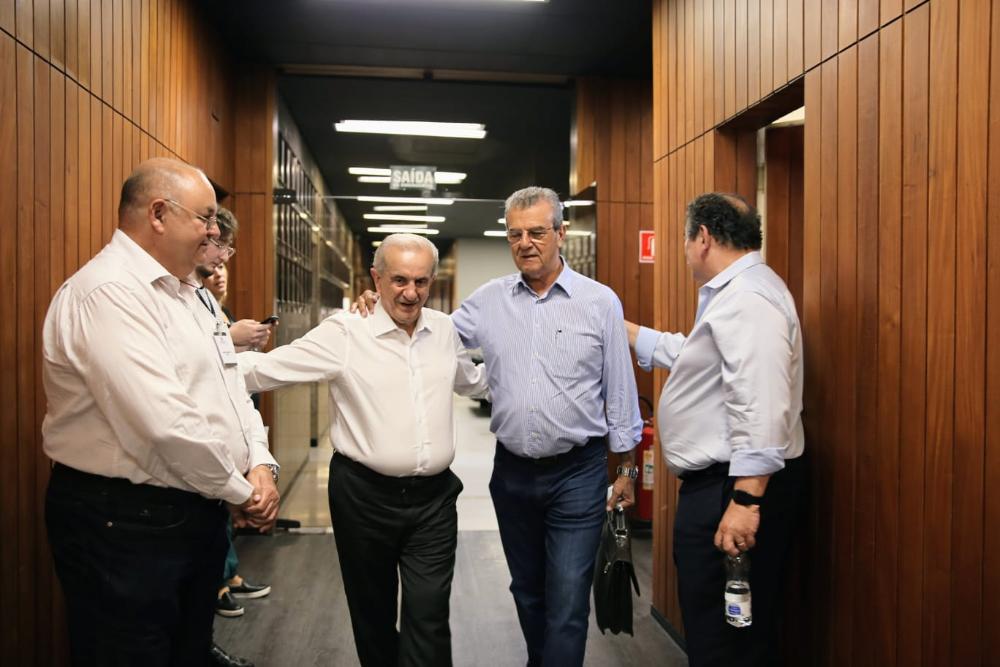 Secretário de Agricultura e Abastecimento de SP recebe o Prefeito de Araçatuba