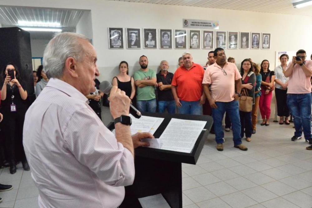 Secretário de Agricultura entrega mais uma unidade do Programa Cozinhalimento em Cerquilho