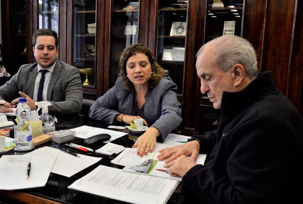 Secretário de Agricultura e Abastecimento do Estado recebe representantes da Nutrien Soluções