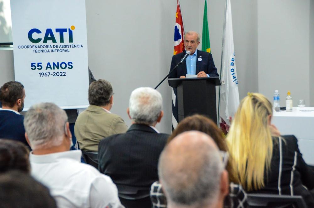 CATI celebra 55 anos em evento com a presença do secretário de Agricultura