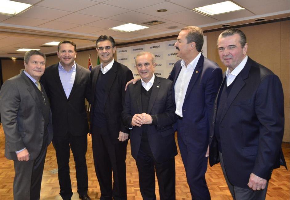 Secretário de Agricultura e Abastecimento do Estado participa de almoço na ABIMAQ