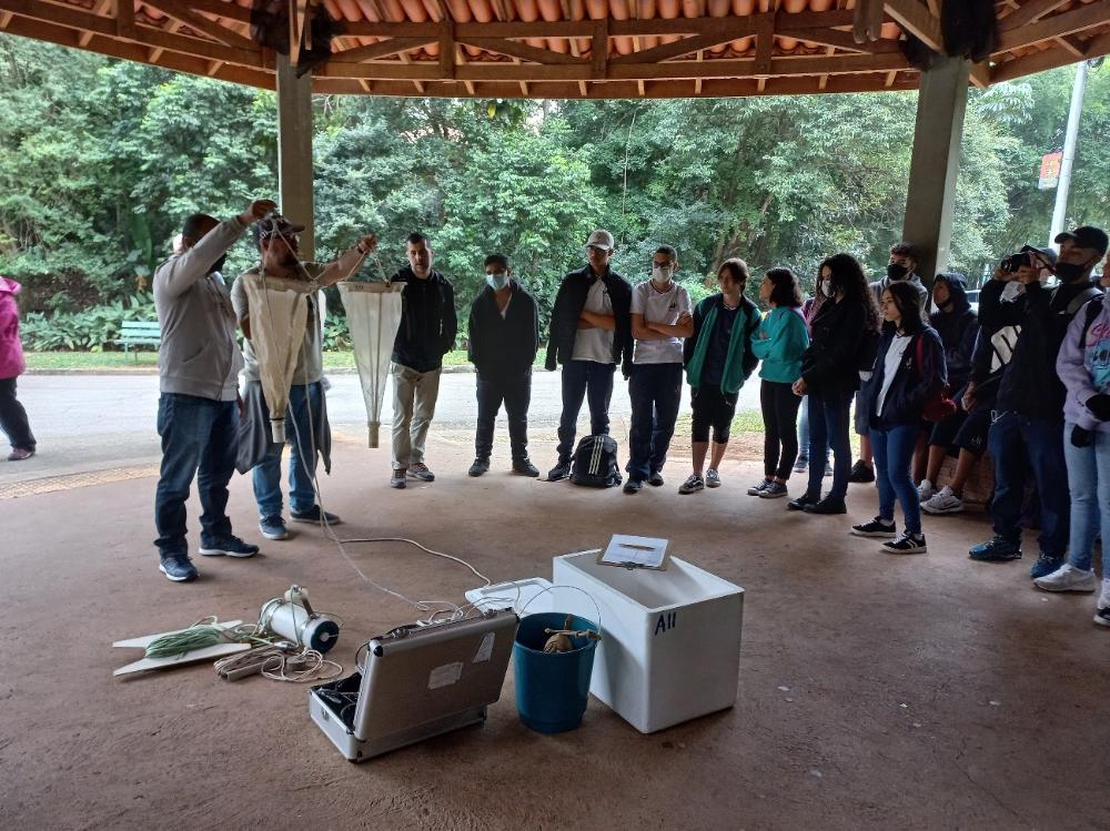 Instituto de Pesca participa do Projeto Ciência na Prática