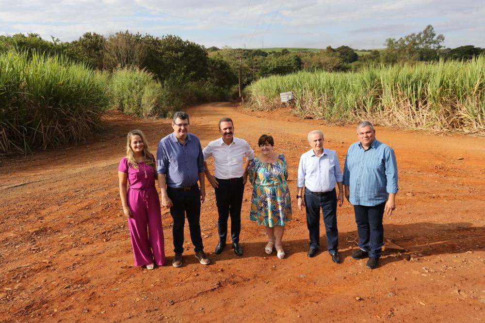 Secretário de Agricultura e Abastecimento visita estradas rurais do Melhor Caminho em Cordeirópolis
