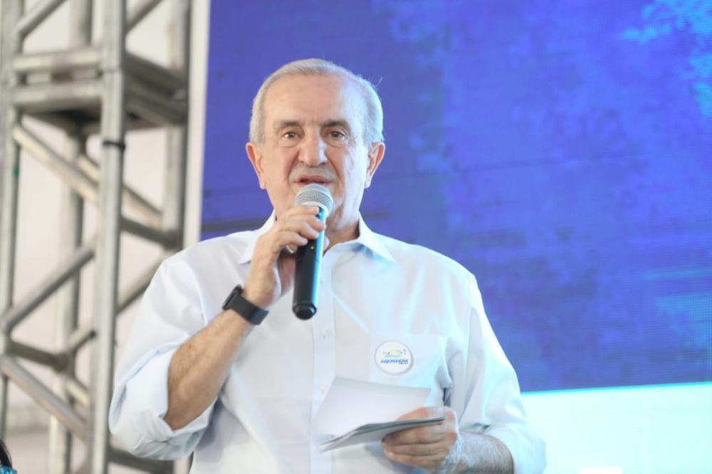Secretário de Agricultura e Abastecimento do Estado de São Paulo participa da cerimônia de abertura da Aquishow Brasil 2022