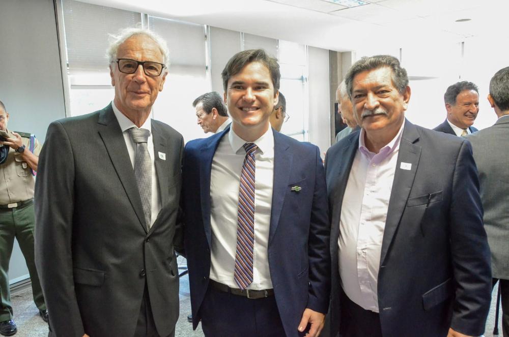 Secretaria de Agricultura participa de cerimônia de transmissão de cargo da Embrapa Territorial