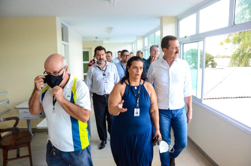 Secretário Itamar Borges realiza visita à Cati e Defesa Regional de Araraquara