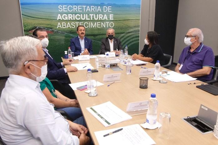 Secretário Itamar Borges se reúne com direção do Consea