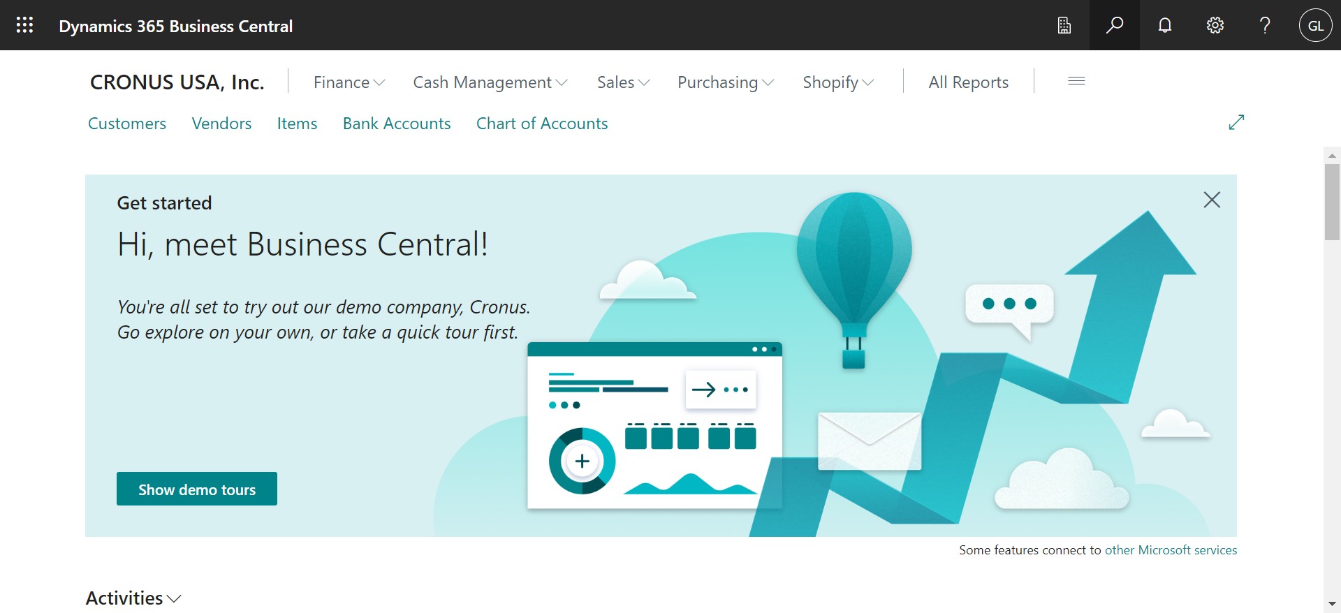 Login into Dynamics 365 Business Central and search for "Entra"