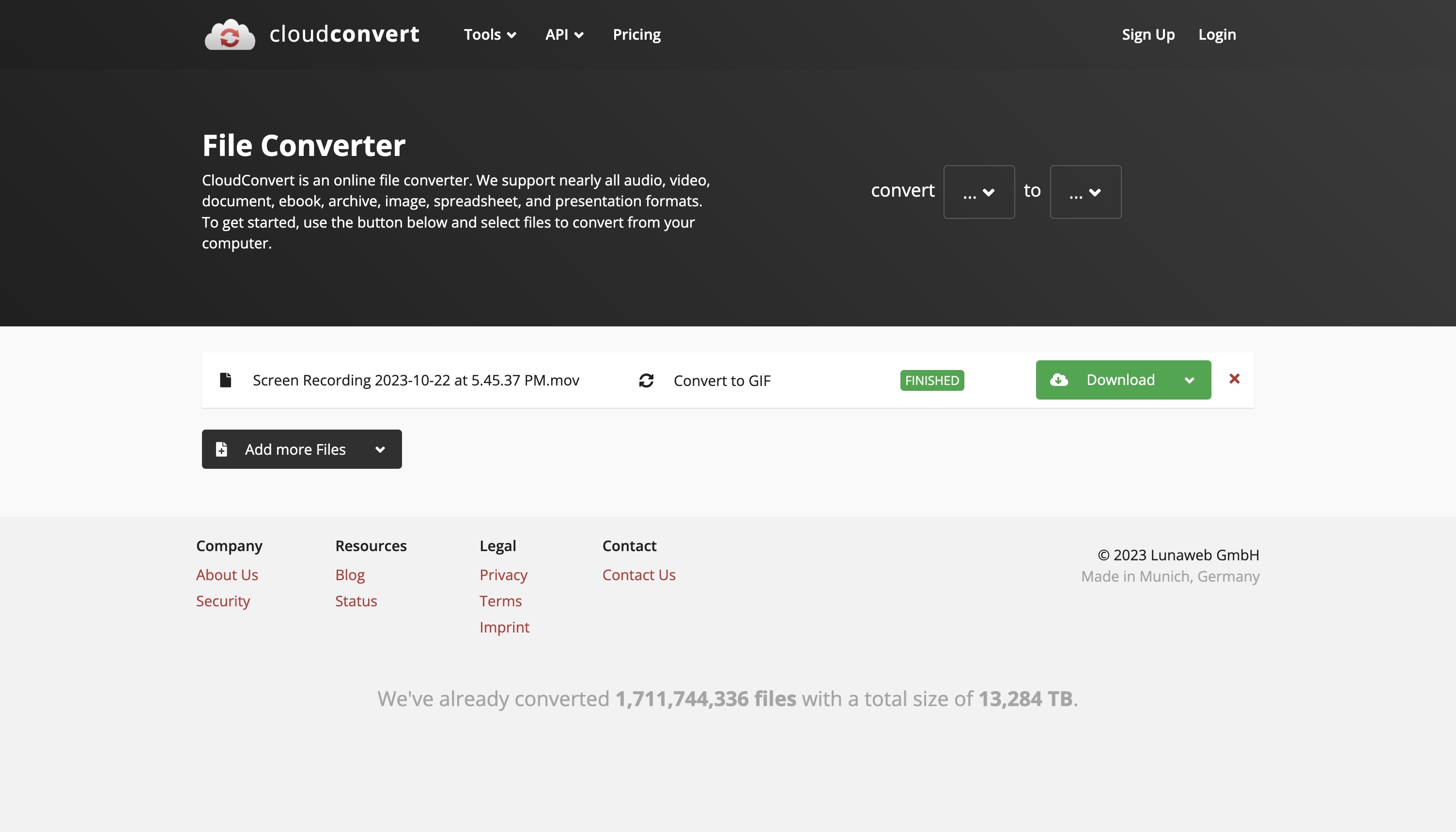 clound convert