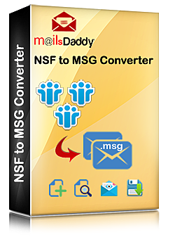 MailsDaddy NSF to MSG Converter Tool