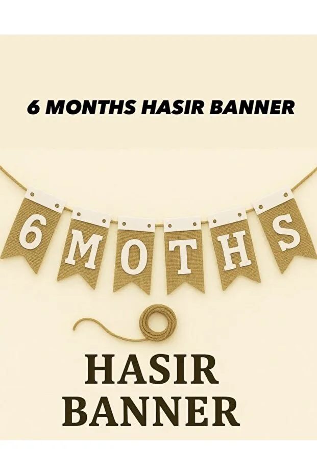 Hasır 6 Aylık Banner