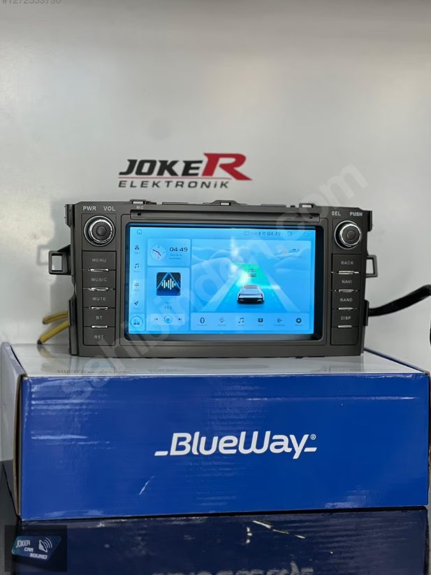 BLUEWAY TOYOTA COROLLA AURİS ORJ. TİP 4/64 ANDROİD MULTİMEDYA