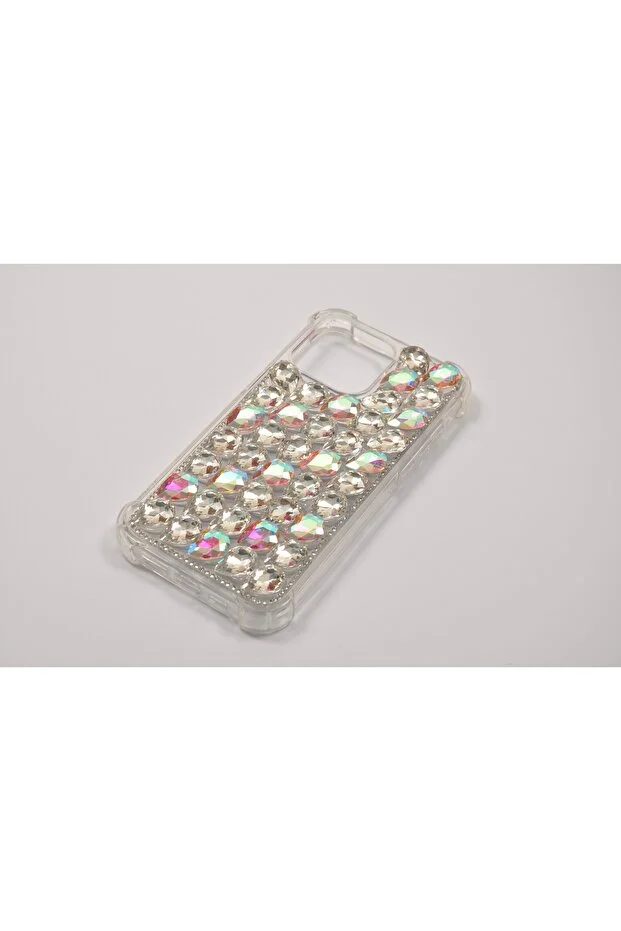 Apple Iphone 16 Promax Kristal Taşlı  Işıltılı Kapak Kılıf