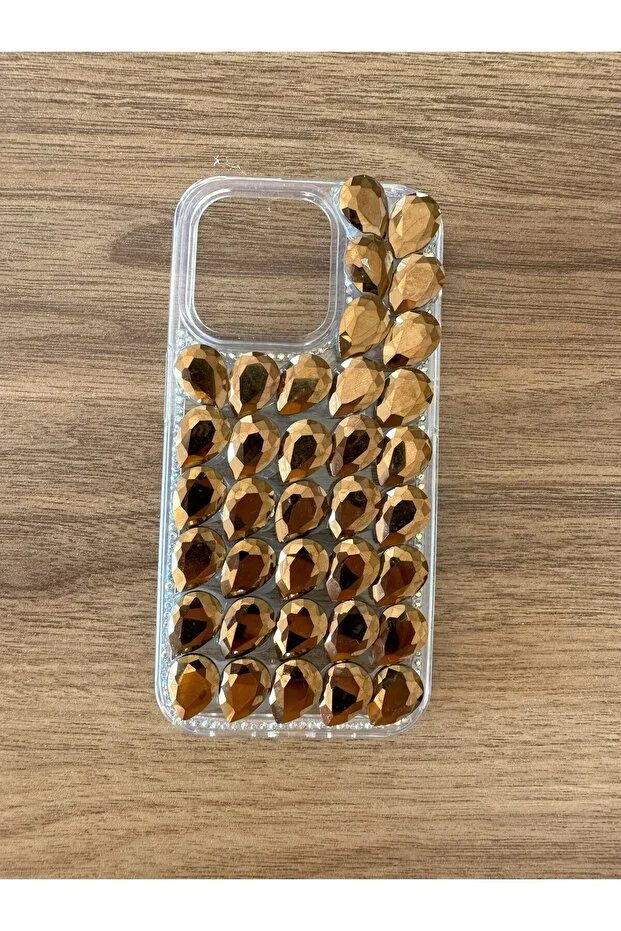 Samsug Galaxy S24 Ultra Uyumlu Kristal Taşlı Slikon Kılıf (Handmade)