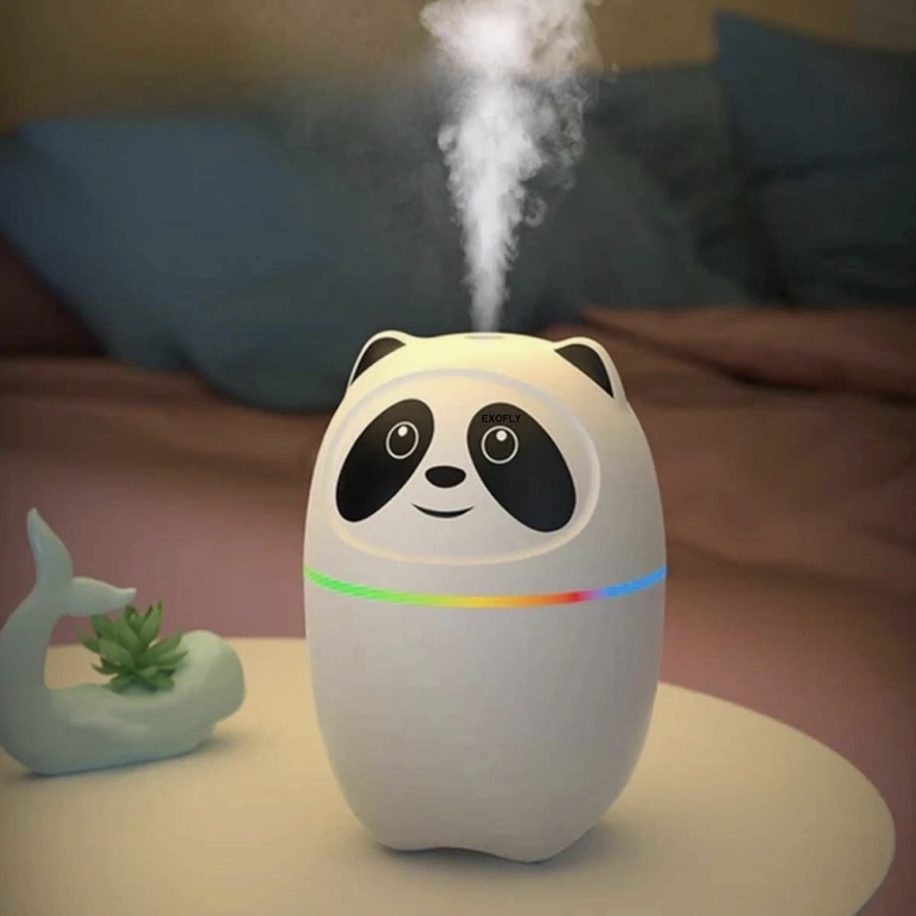 Humidifer HM40 Sevimli Panda Hava Nemlendirici Difüzör