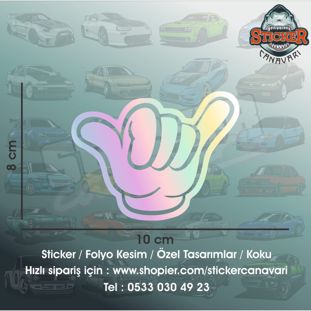 Soğukkanlı Sticker