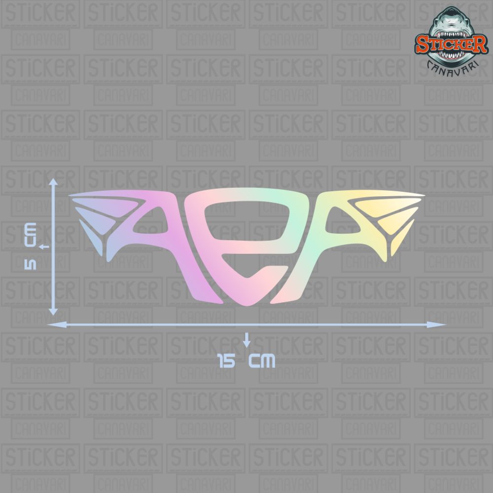 Altın Elbiseli Adam AEA Sticker