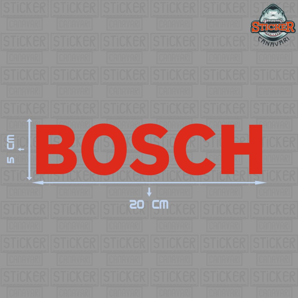 Bosch Sticker