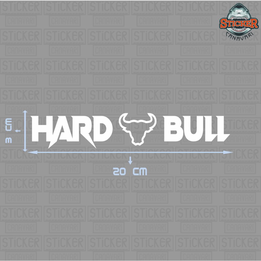 Hard Bull Sticker