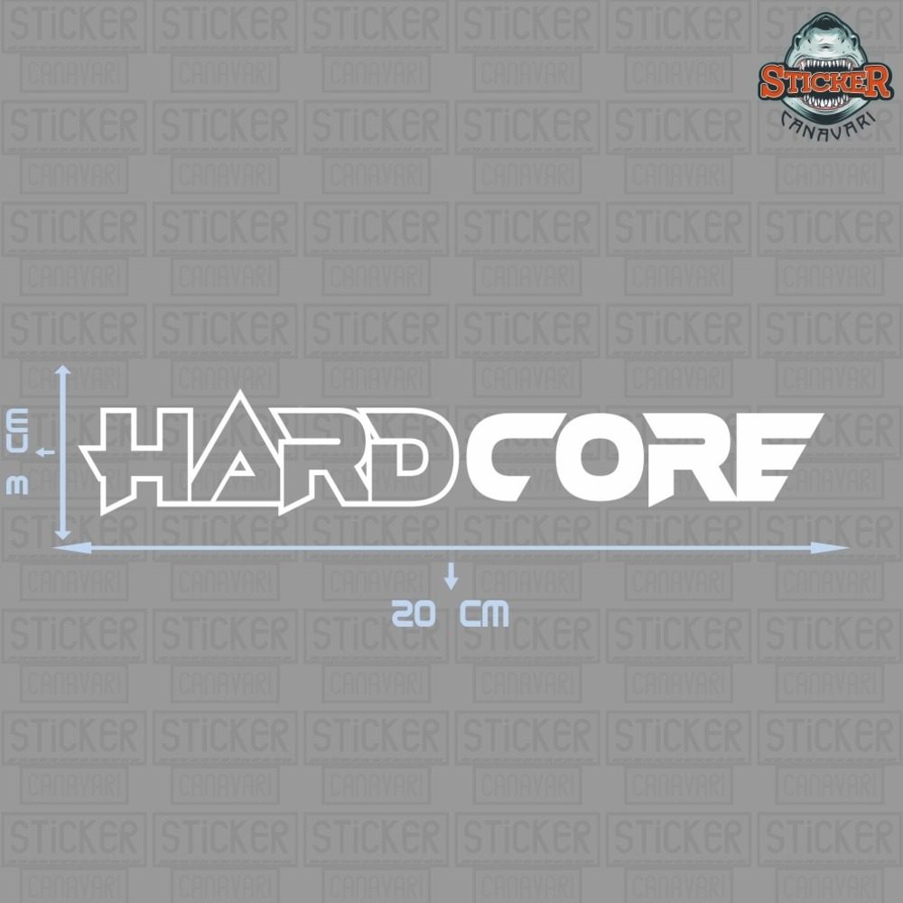HardCore Sticker