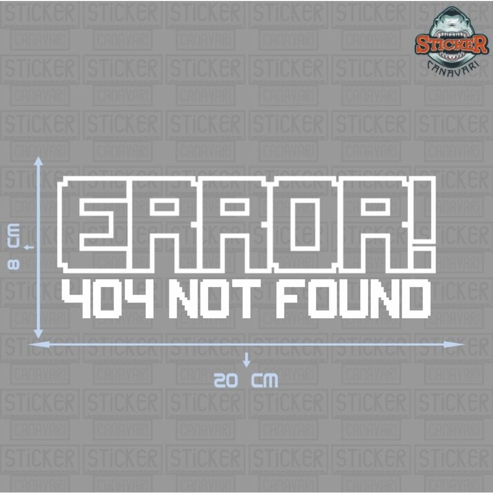 Error Sticker